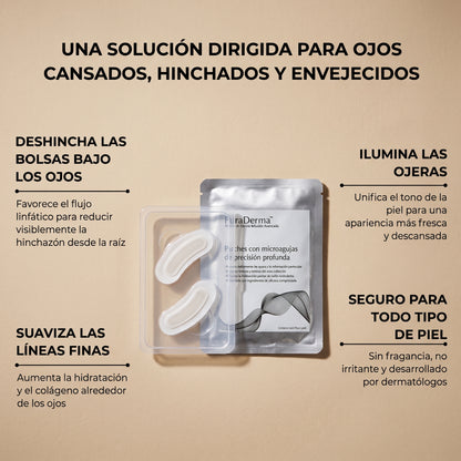 Parches Hidratantes Antiojeras 10 Pares - Evolex